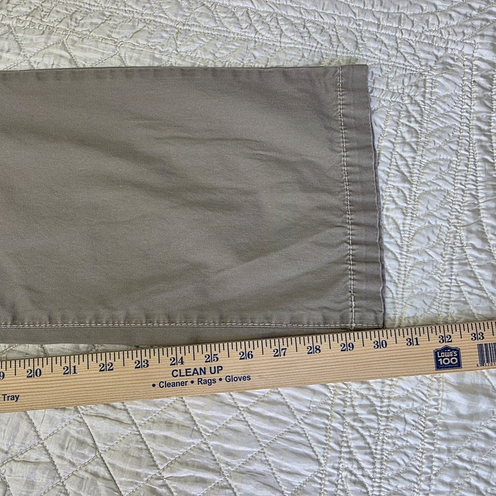 BKE Casuals Khaki‎ Pants Mens 32R Carter Straight Fit Tan - Picture 5 of 9